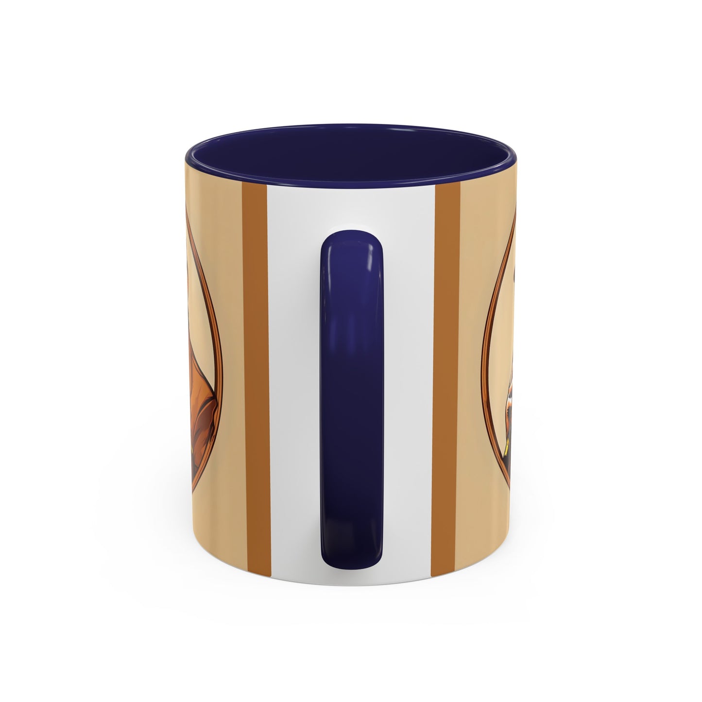 Cigar Monkey Accent Coffee Mug, 11oz