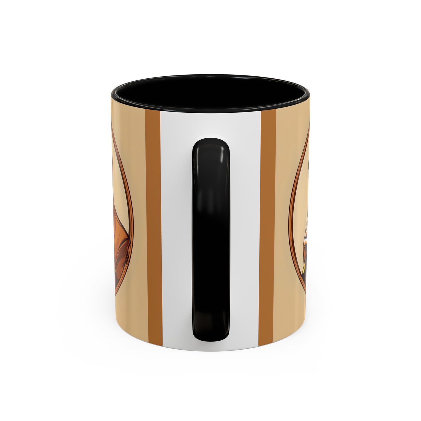 Cigar Monkey Accent Coffee Mug, 11oz