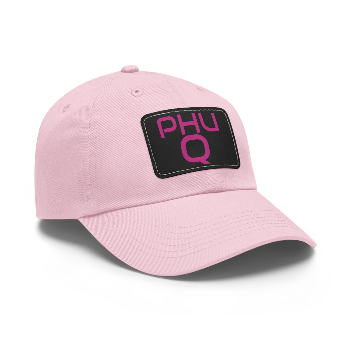 "PHU Q" Dad Hat – 100% Bio-Washed Chino Twill
