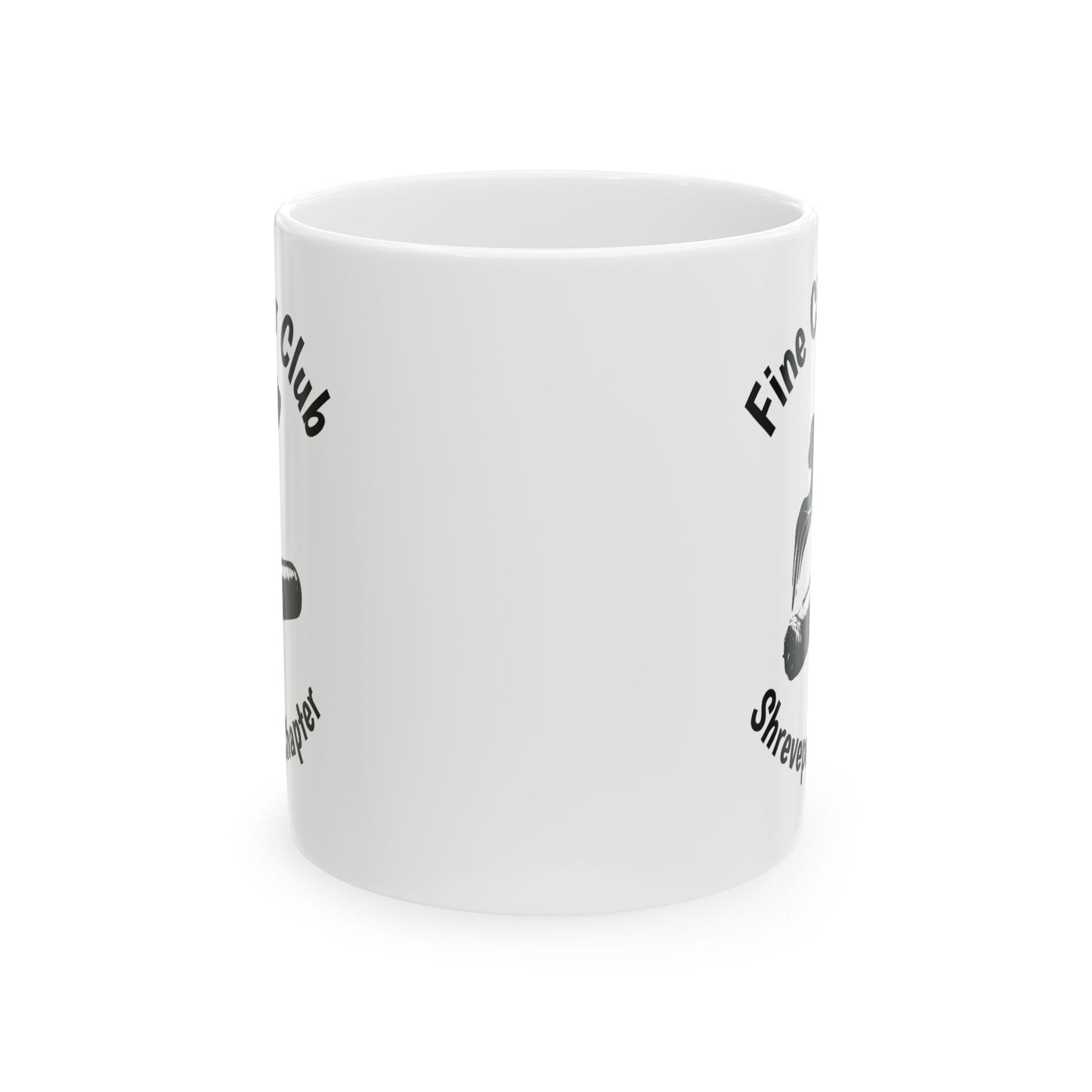 Ceramic Mug Customizable Cigar Lovers Gift For Cigar Smokers Fine Cigar Club Shreveport Chapter
