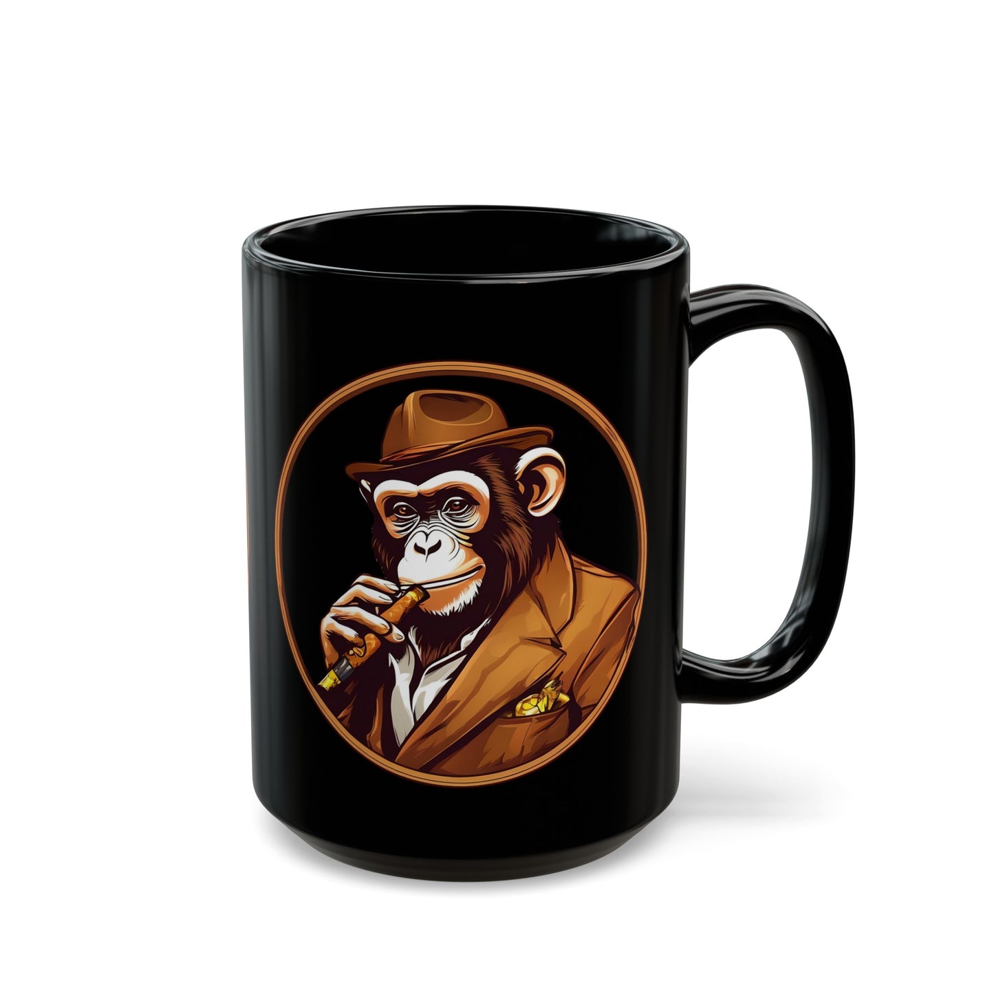 Cigar Monkey Mug (11oz, 15oz)