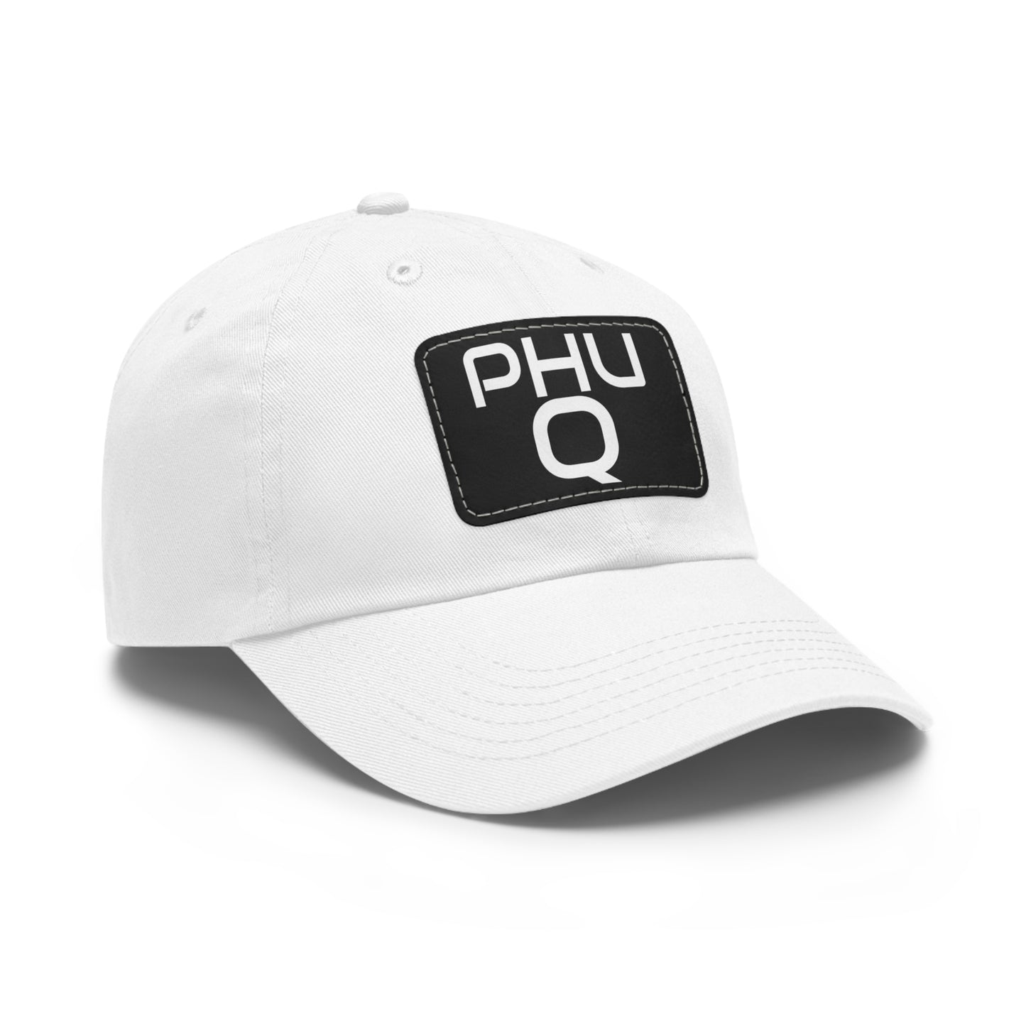 "PHU Q" Dad Hat – 100% Bio-Washed Chino Twill