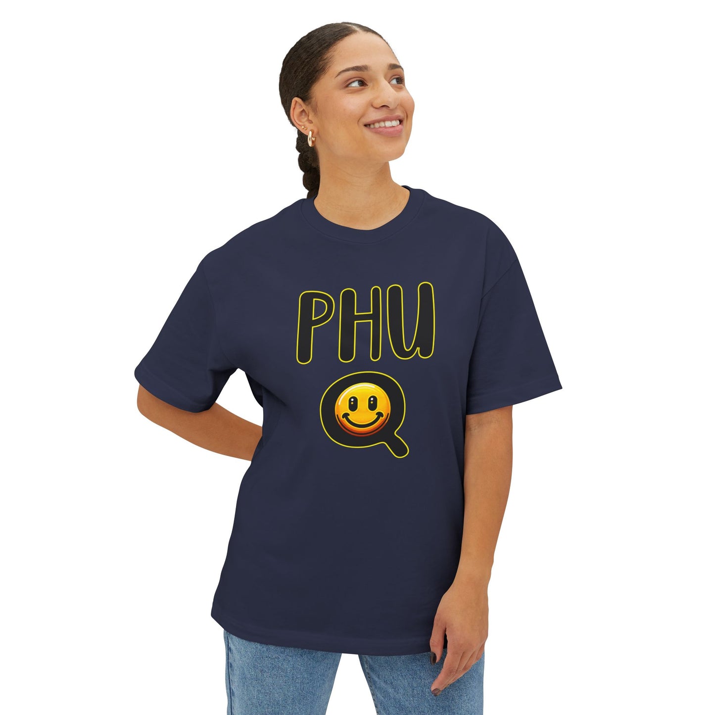 PHU Q Unisex Oversized Boxy Tee
