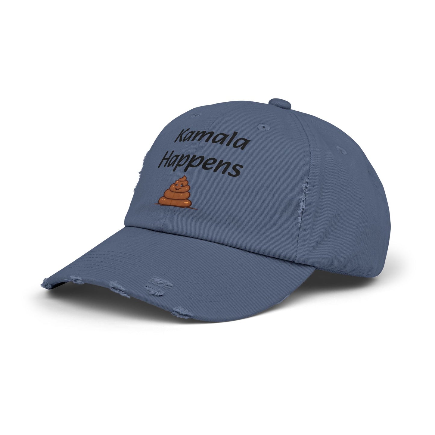 Kamala Happens Unisex Distressed Cap