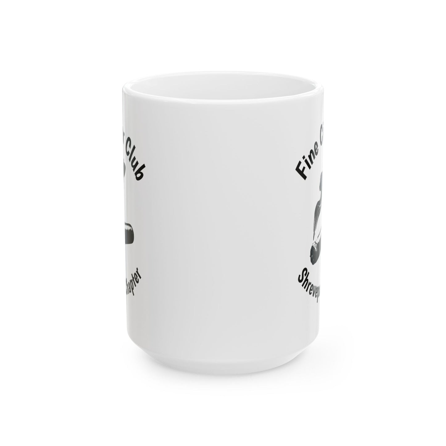 Ceramic Mug Customizable Cigar Lovers Gift For Cigar Smokers Fine Cigar Club Shreveport Chapter