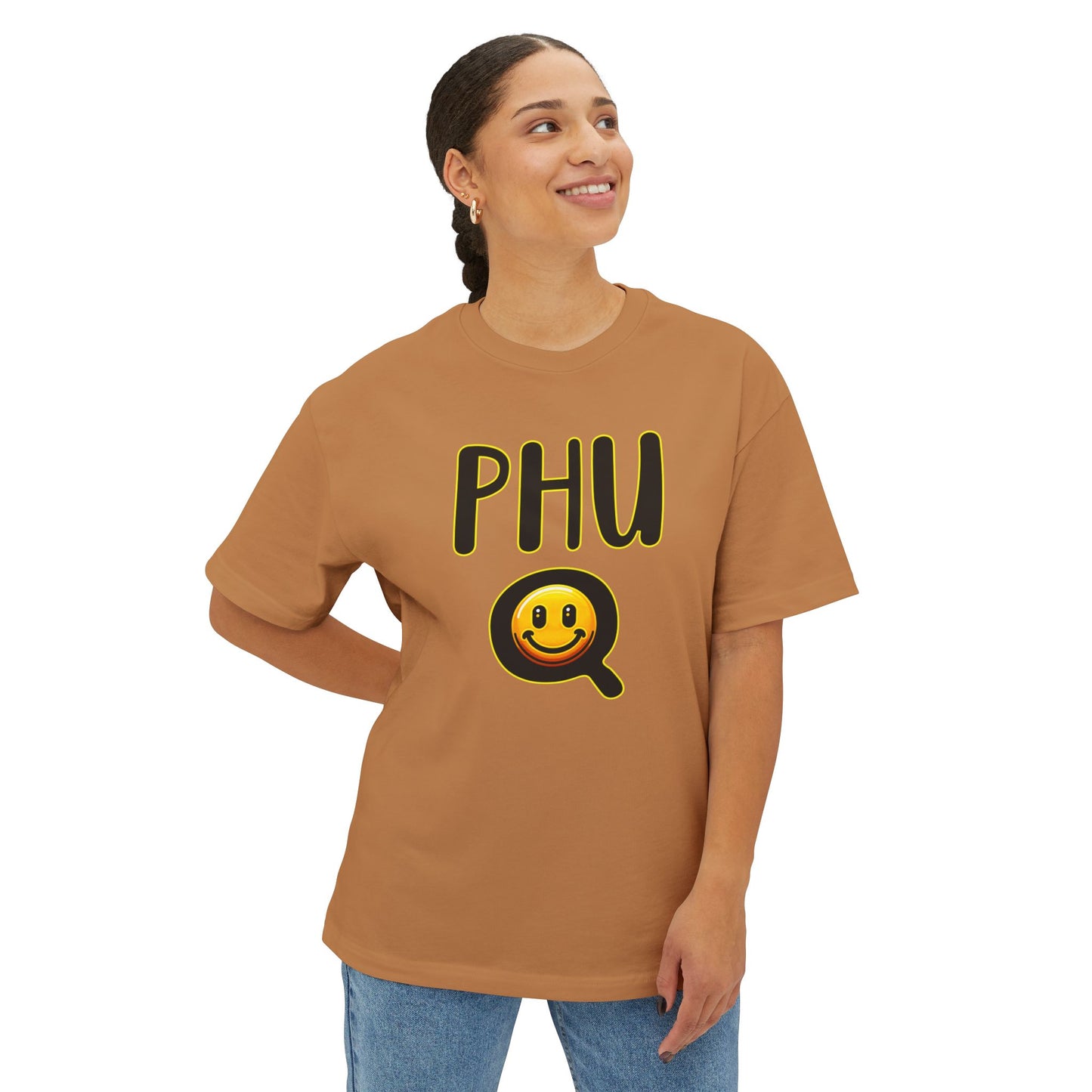 PHU Q Unisex Oversized Boxy Tee