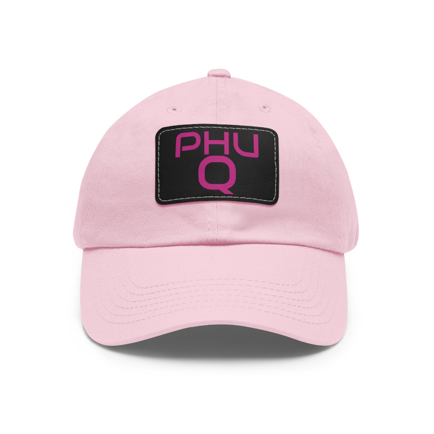 "PHU Q" Dad Hat – 100% Bio-Washed Chino Twill