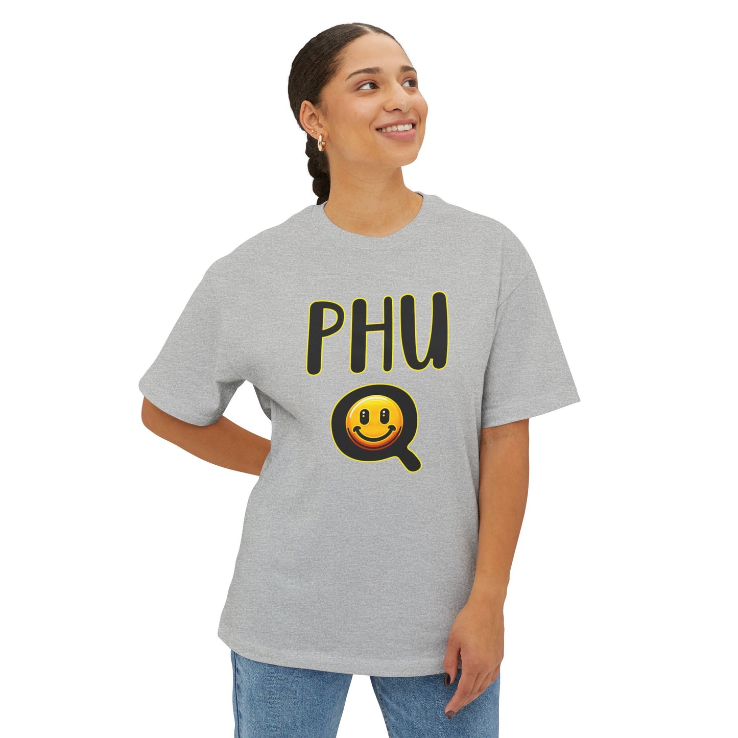 PHU Q Unisex Oversized Boxy Tee