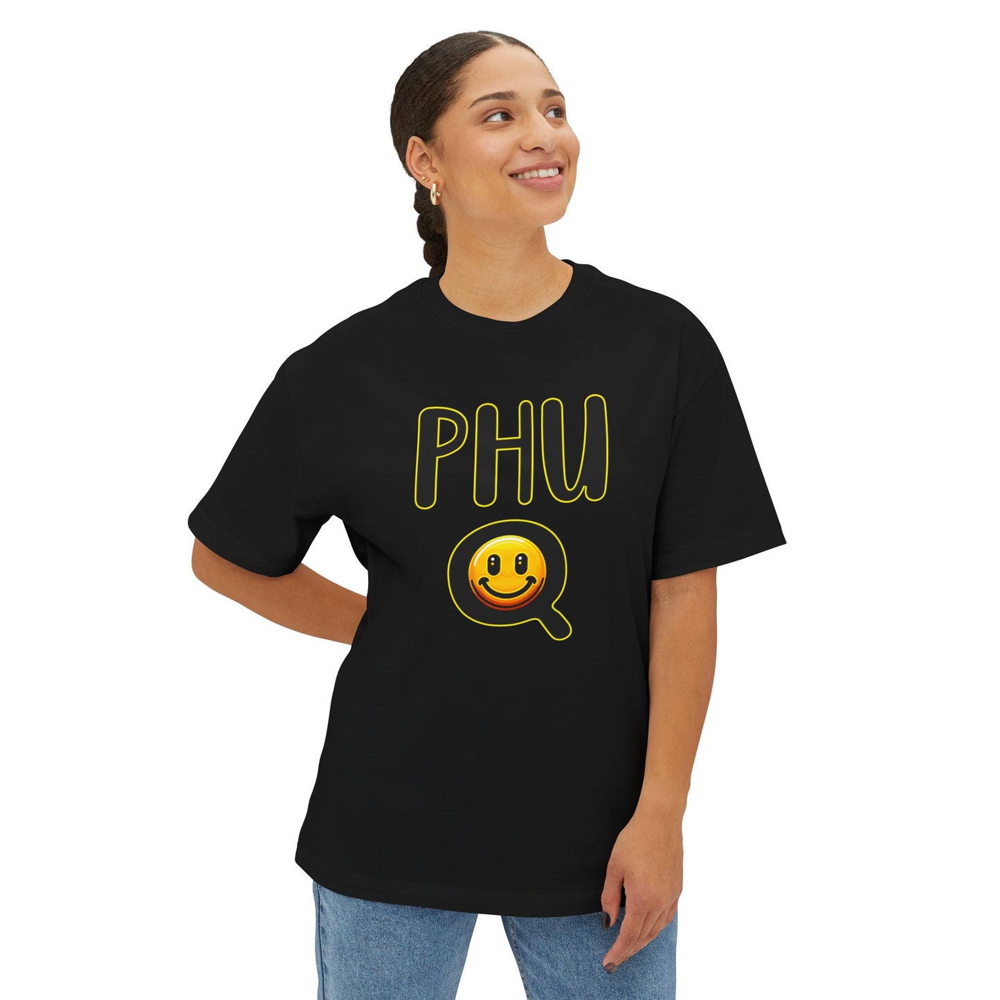 PHU Q Unisex Oversized Boxy Tee