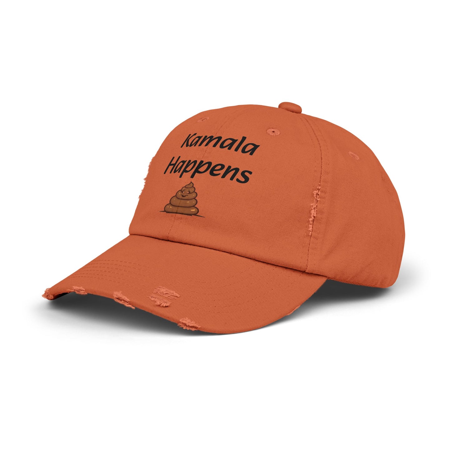 Kamala Happens Unisex Distressed Cap