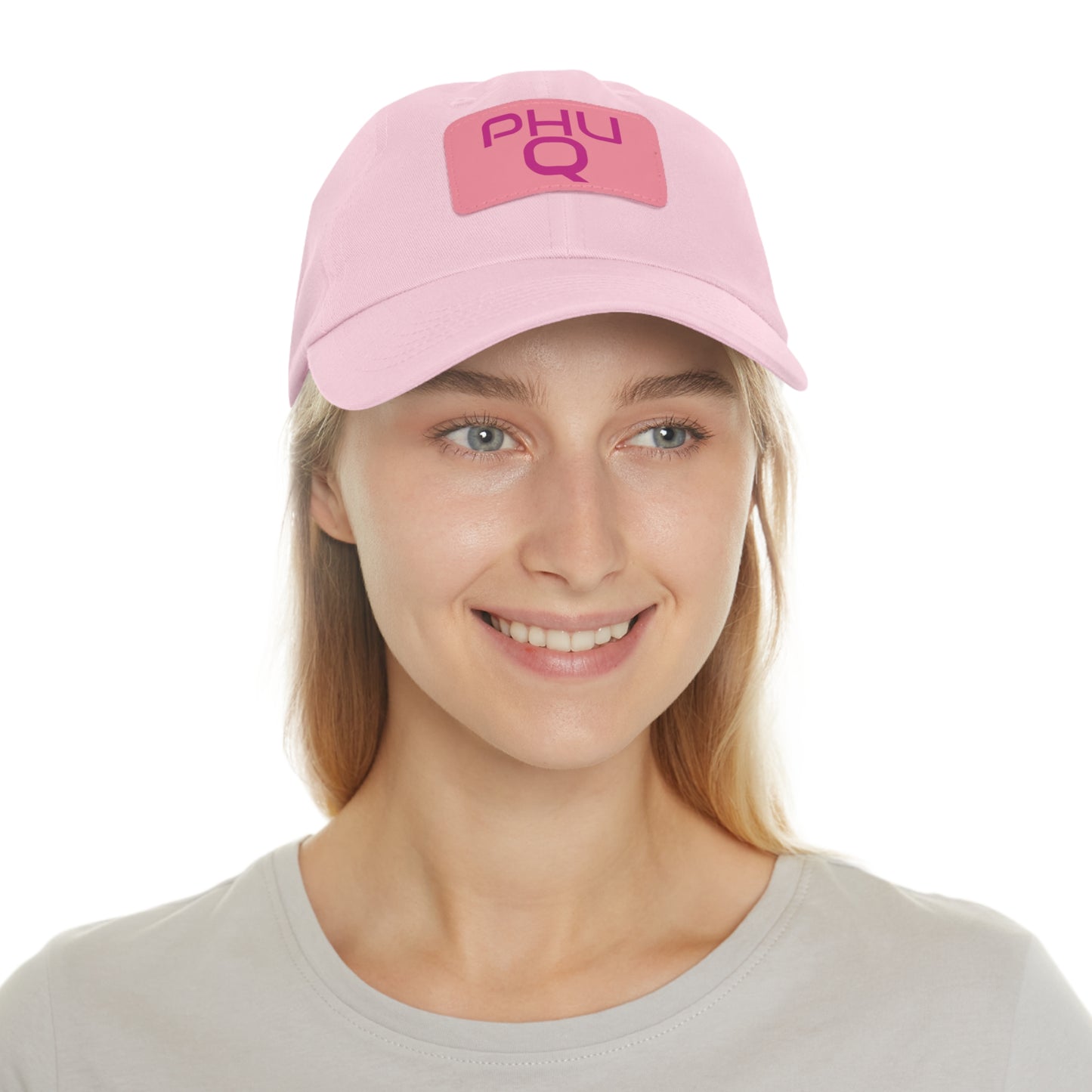"PHU Q" Dad Hat – 100% Bio-Washed Chino Twill