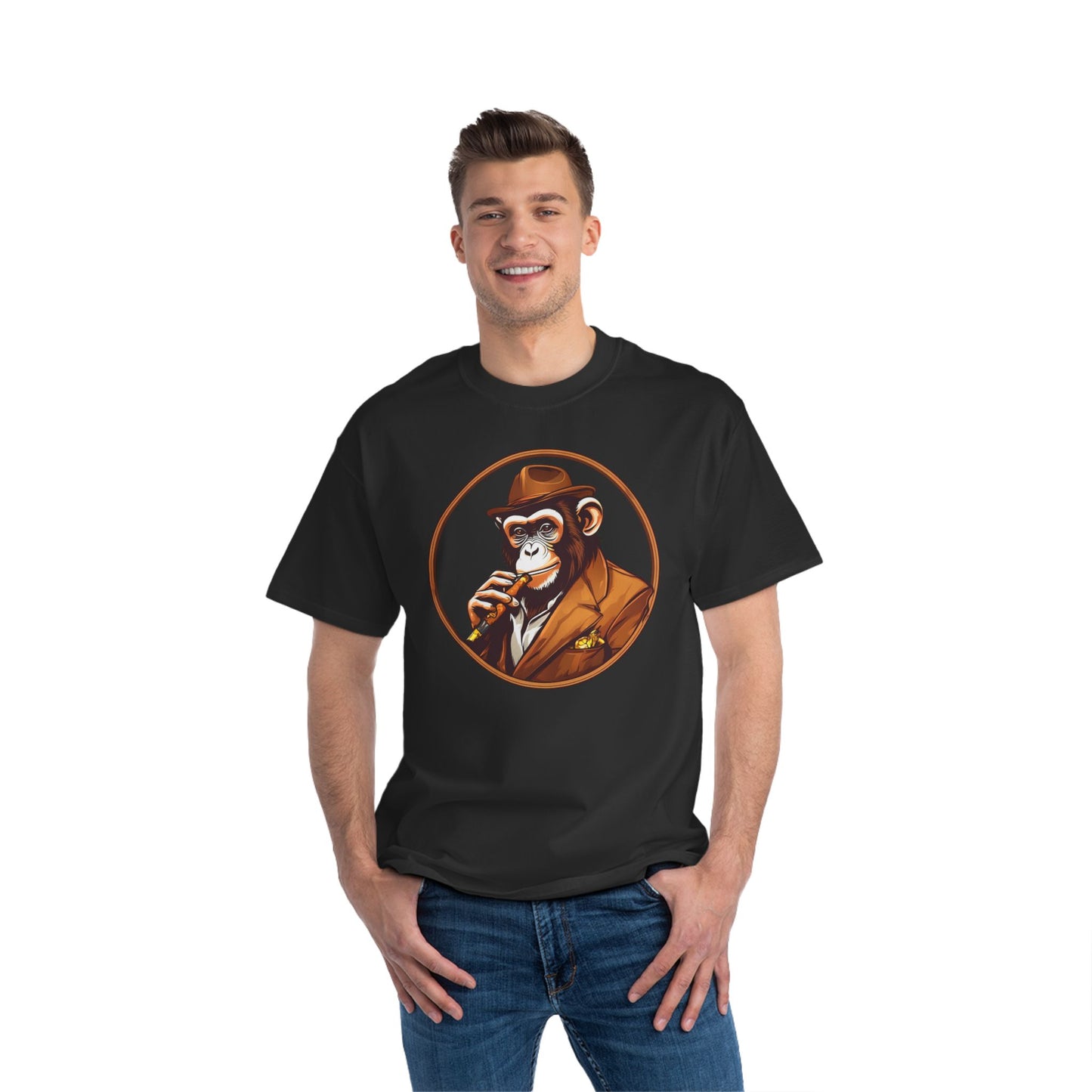 Cigar Monkey Beefy-T® Short-Sleeve T-Shirt