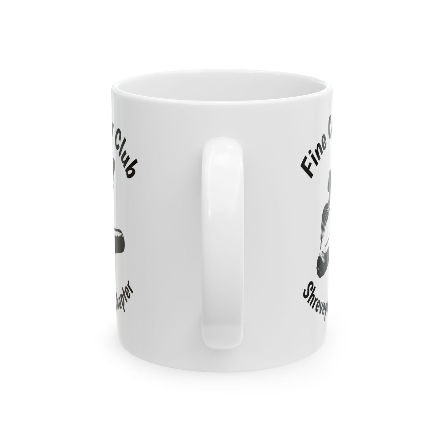 Ceramic Mug Customizable Cigar Lovers Gift For Cigar Smokers Fine Cigar Club Shreveport Chapter