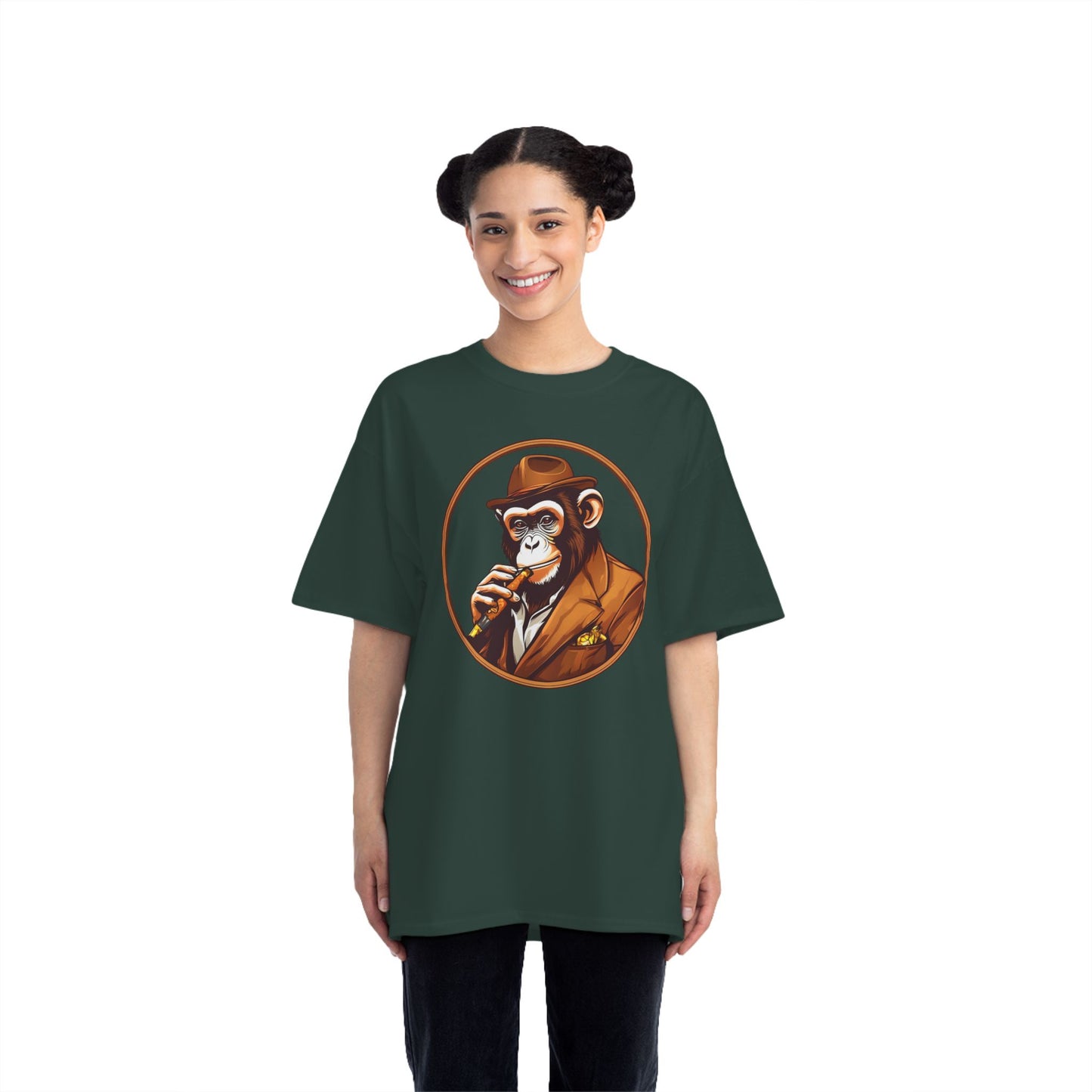 Cigar Monkey Beefy-T® Short-Sleeve T-Shirt