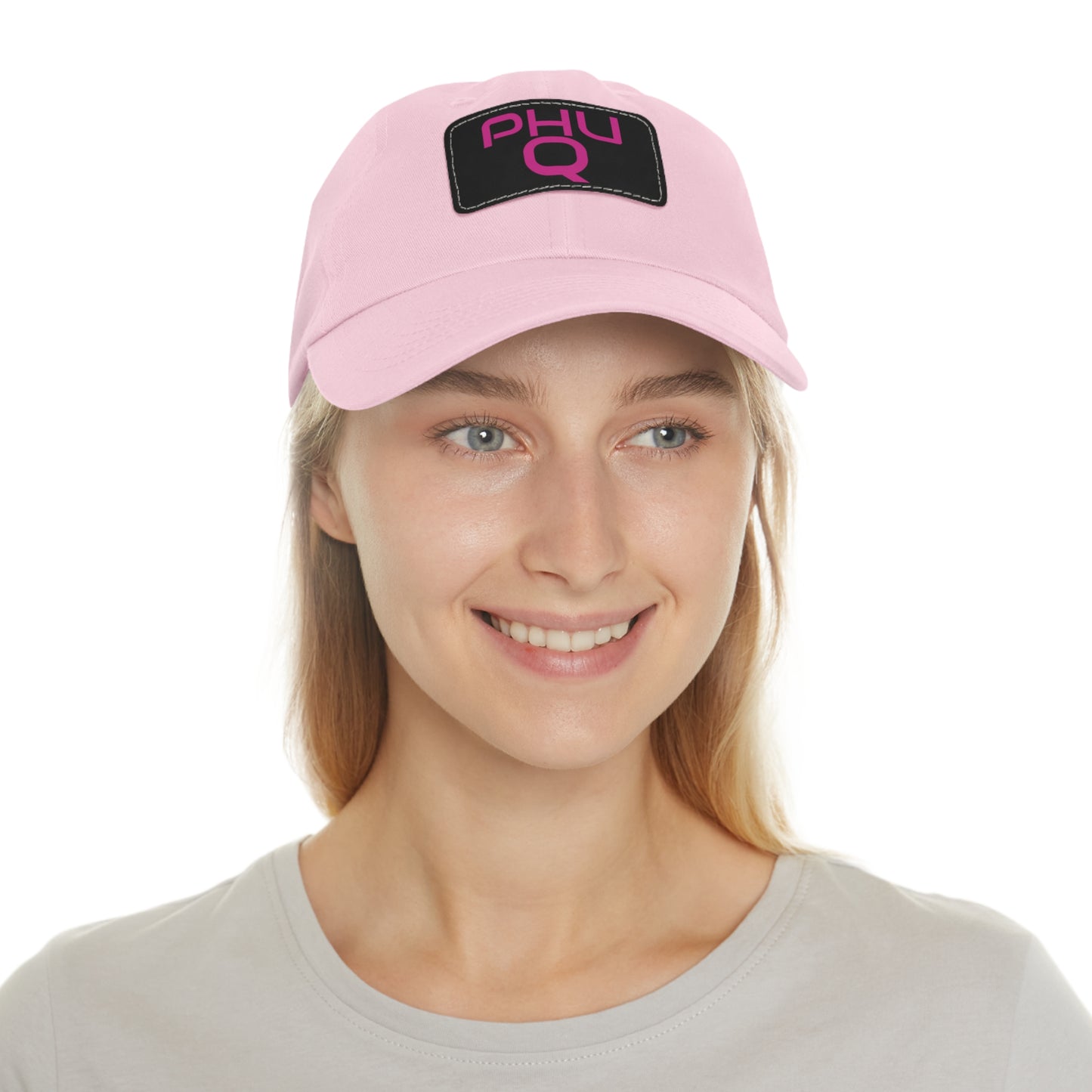 "PHU Q" Dad Hat – 100% Bio-Washed Chino Twill