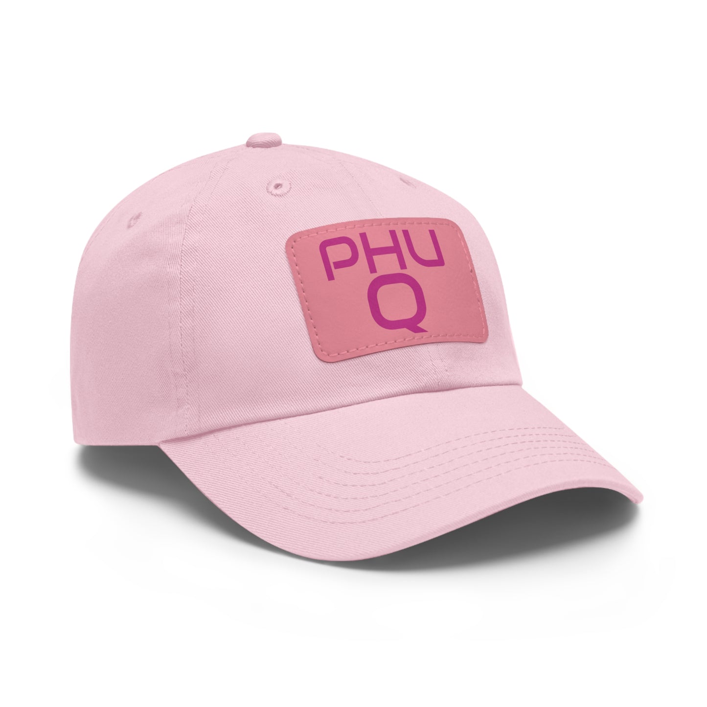 "PHU Q" Dad Hat – 100% Bio-Washed Chino Twill