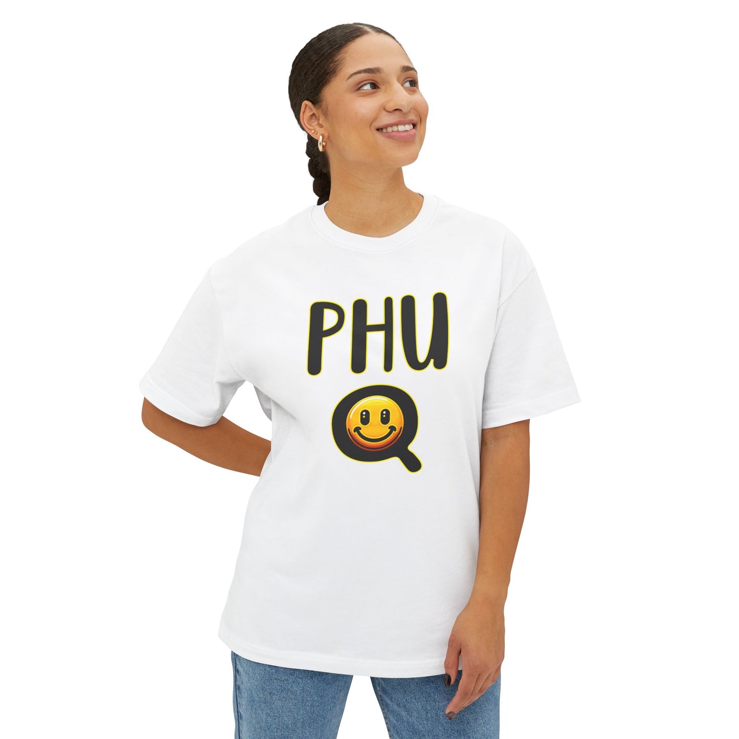 PHU Q Unisex Oversized Boxy Tee