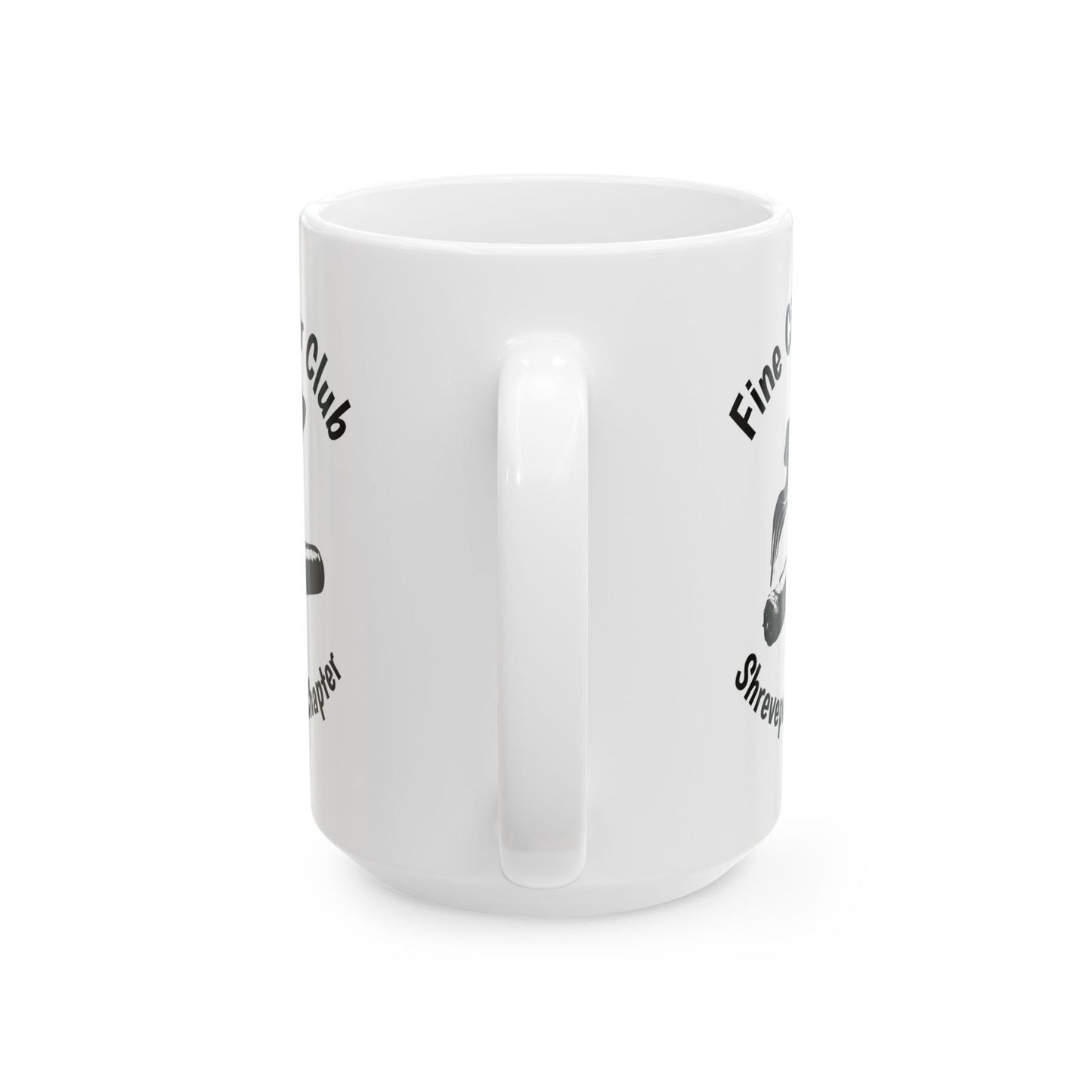 Ceramic Mug Customizable Cigar Lovers Gift For Cigar Smokers Fine Cigar Club Shreveport Chapter