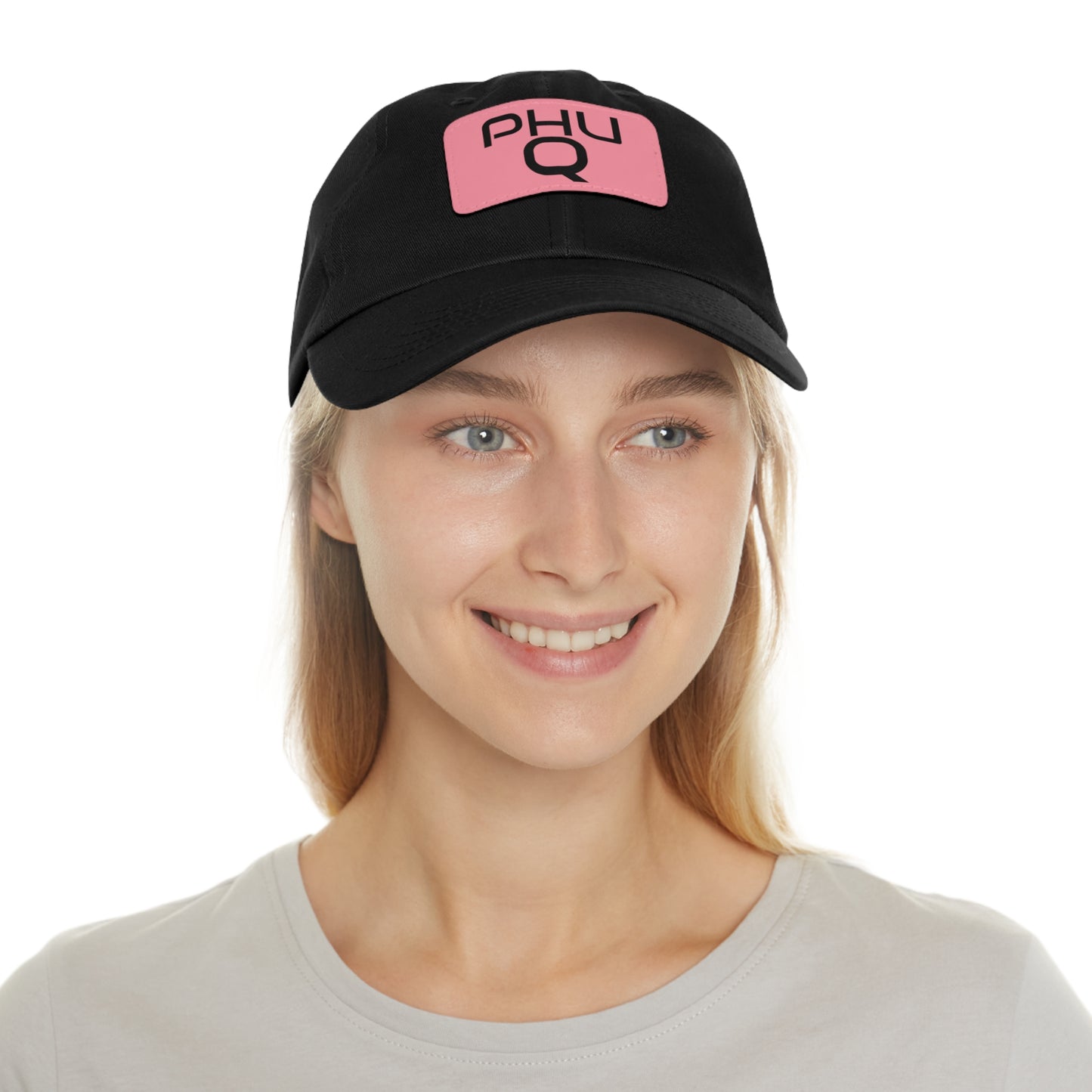 "PHU Q" Dad Hat – 100% Bio-Washed Chino Twill