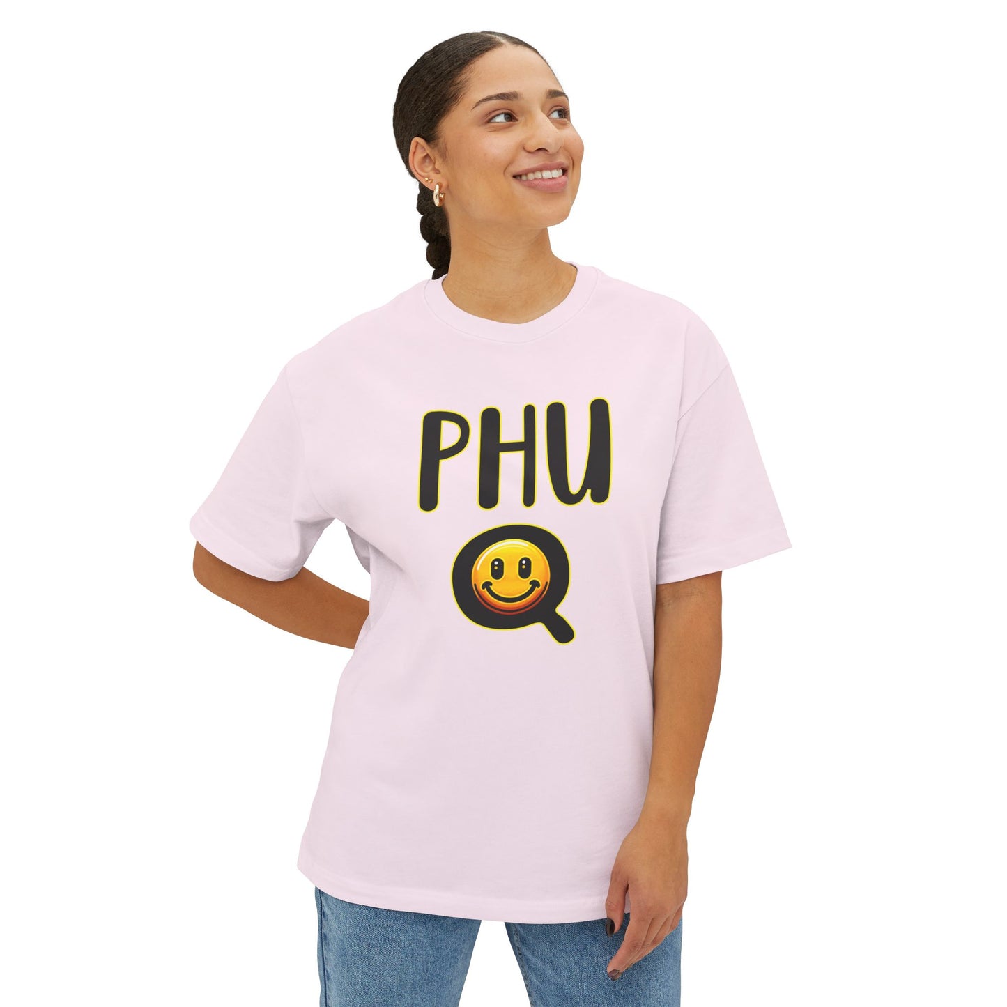 PHU Q Unisex Oversized Boxy Tee
