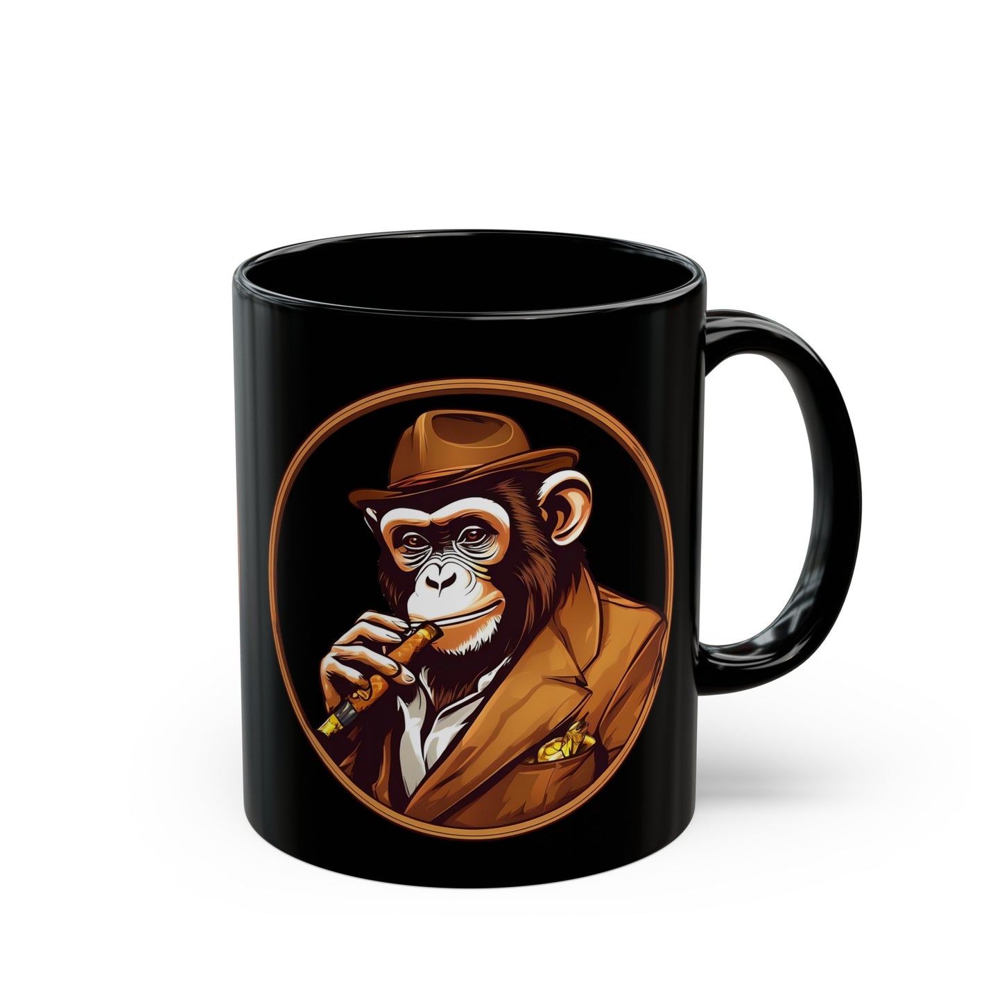 Cigar Monkey Mug (11oz, 15oz)
