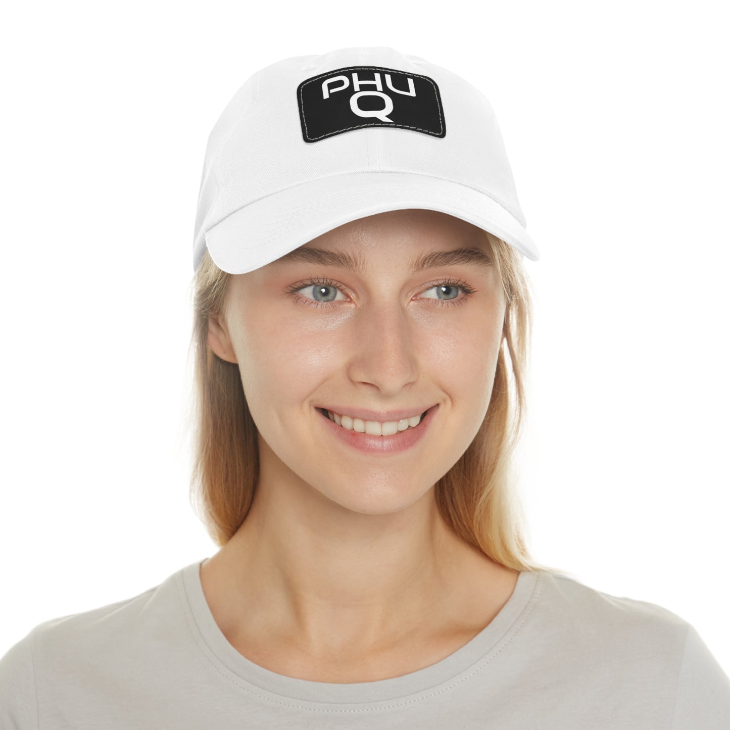 "PHU Q" Dad Hat – 100% Bio-Washed Chino Twill