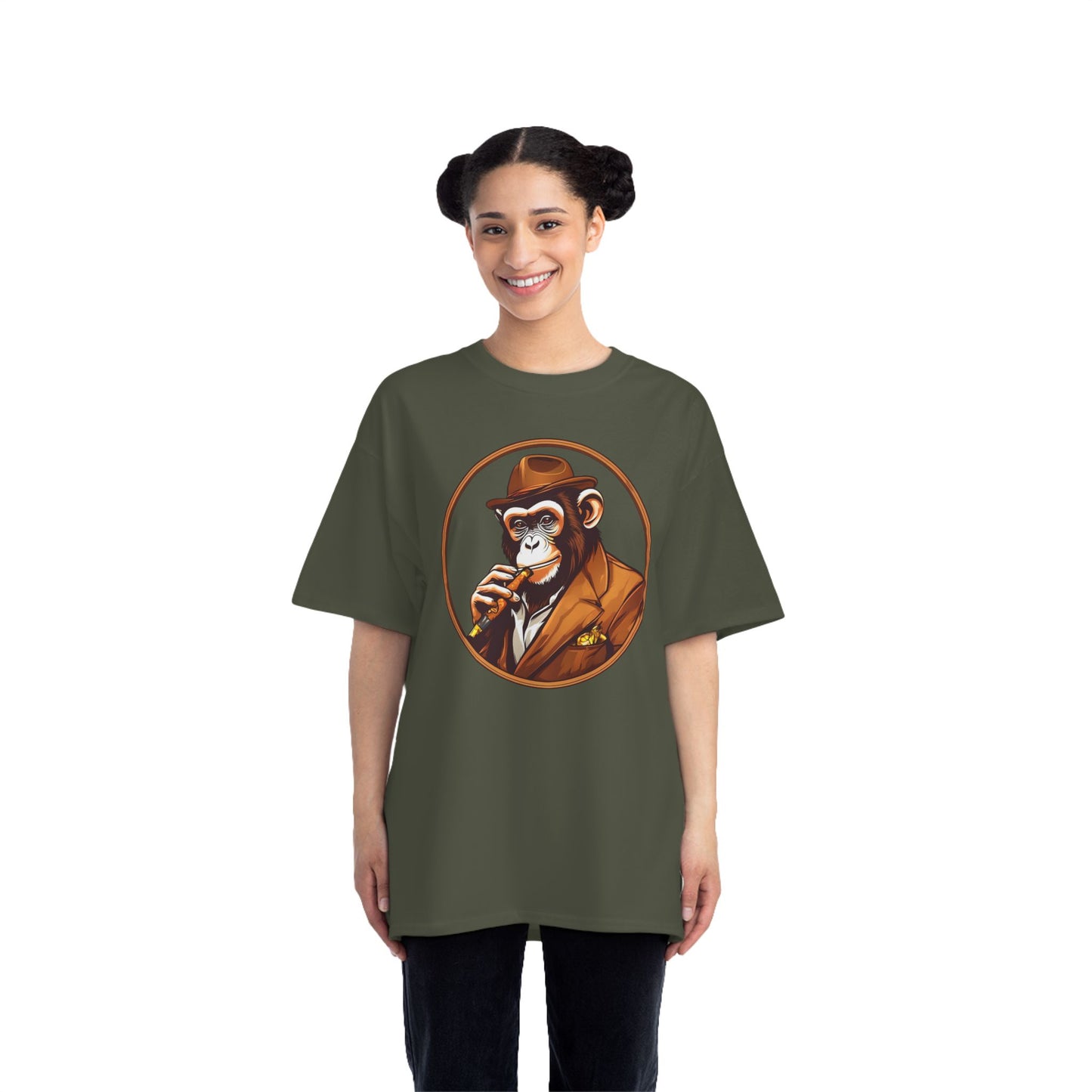 Cigar Monkey Beefy-T® Short-Sleeve T-Shirt