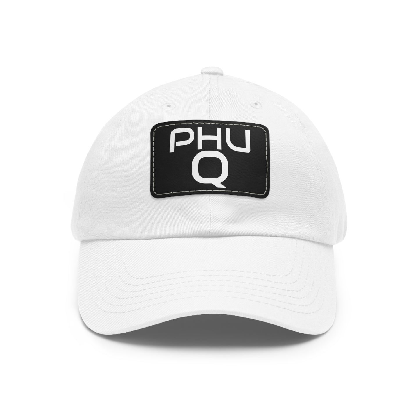 "PHU Q" Dad Hat – 100% Bio-Washed Chino Twill