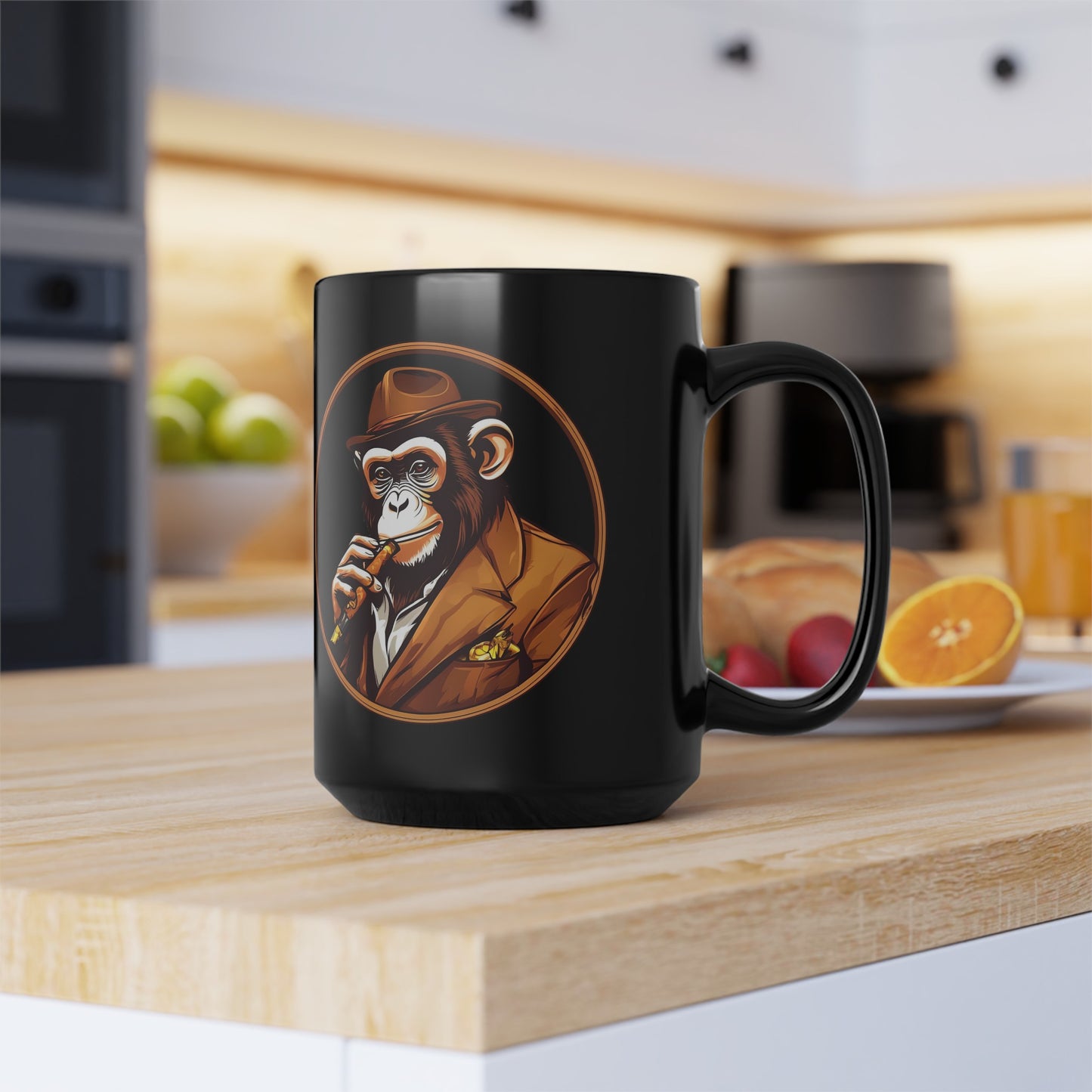 Cigar Monkey Mug (11oz, 15oz)