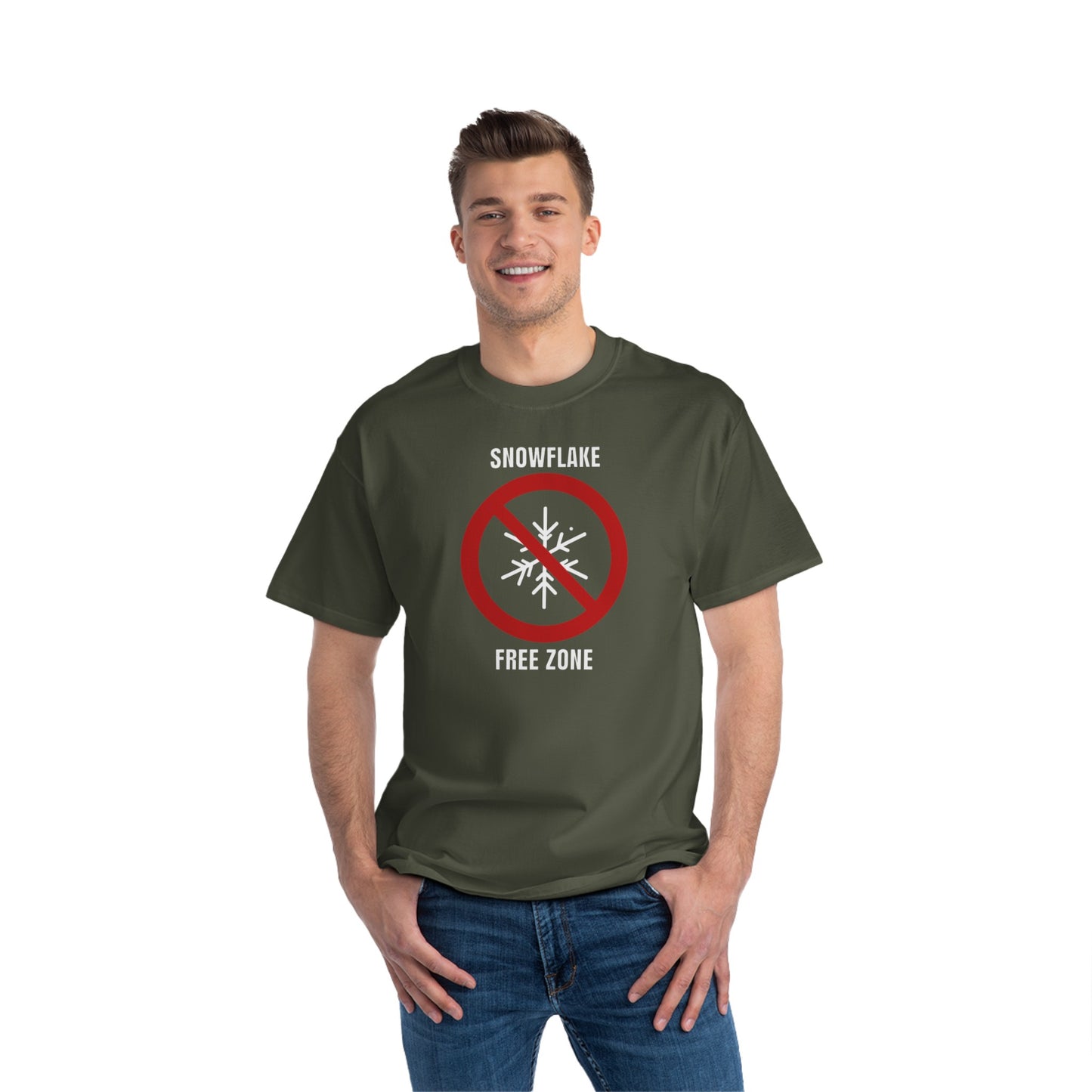 No Snowflakes Beefy-T® Short-Sleeve T-Shirt